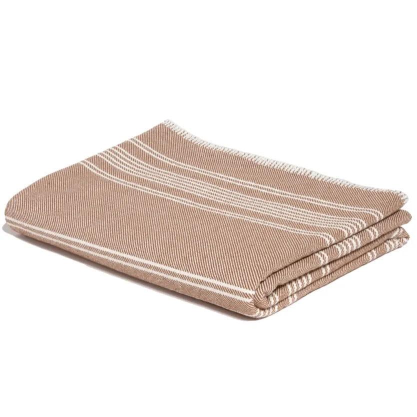 Eco Woven Stripe Throw Blanket
