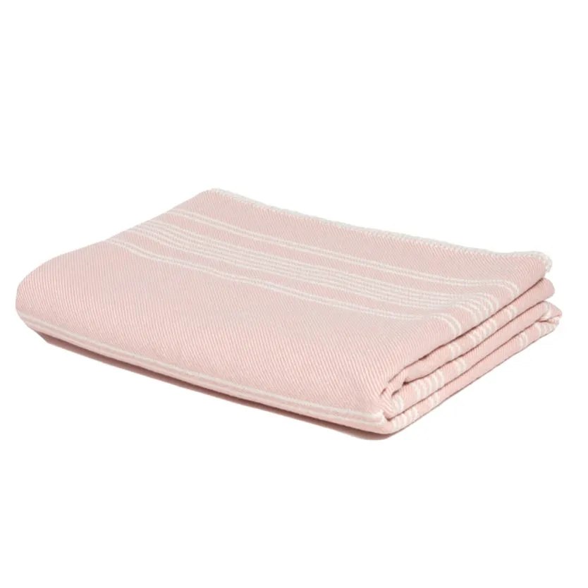 Eco Woven Stripe Throw Blanket