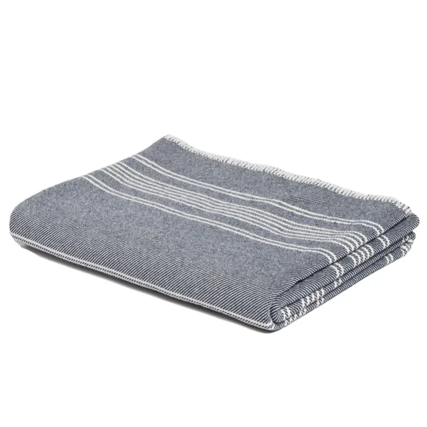 Eco Woven Stripe Throw Blanket