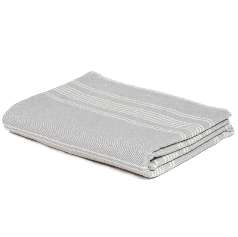 Eco Woven Stripe Throw Blanket
