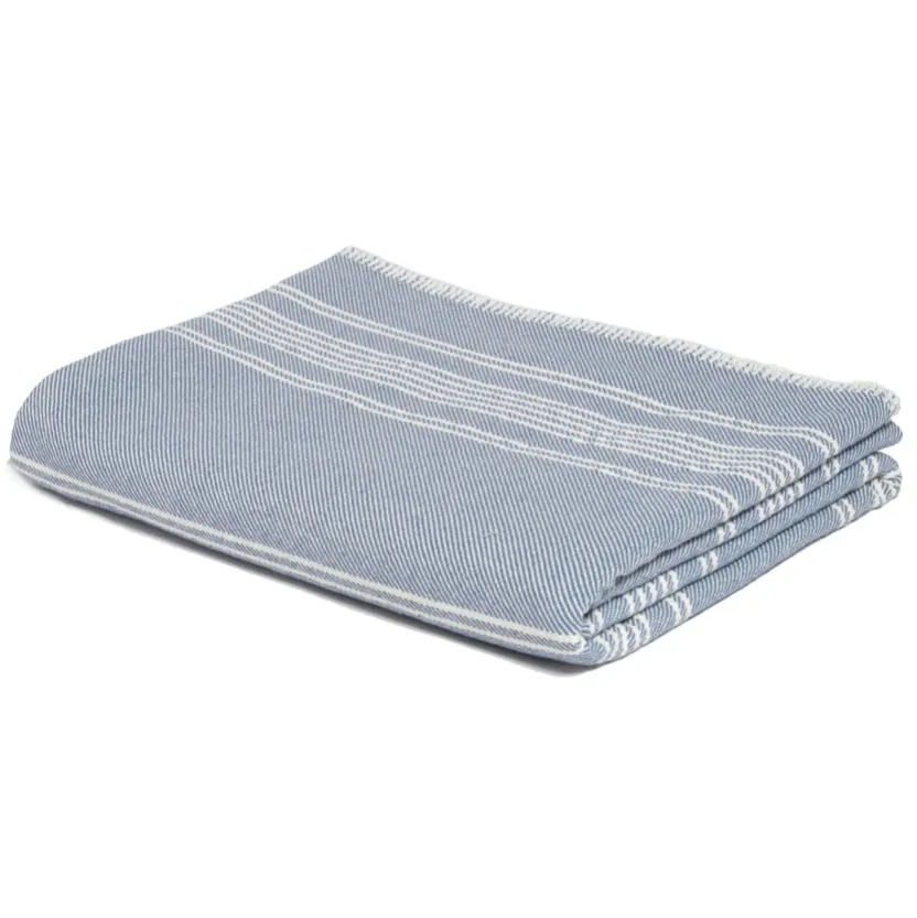 Eco Woven Stripe Throw Blanket