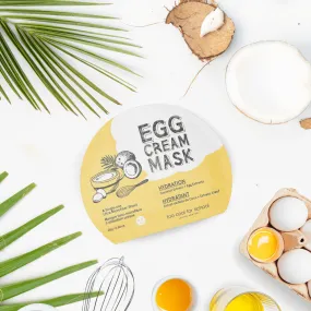 Egg Cream Mask (Hydration)
