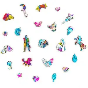 Inspiring Unicorn Wooden Puzzle