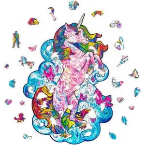 Inspiring Unicorn Wooden Puzzle