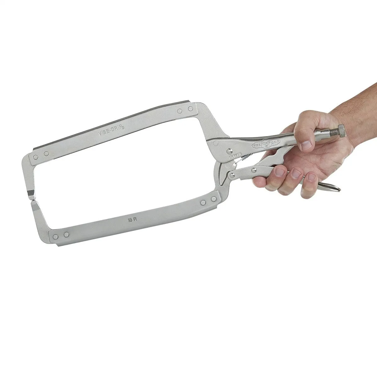 Irwin Vise-Grip 18" Locking C-Clamp with Regular Tip