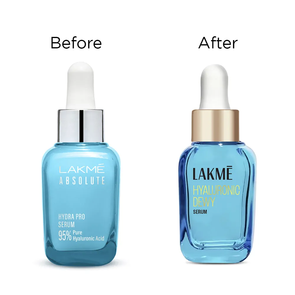 Lakme Hyaluronic Dewy Serum with 10% Hyaluronic Acid & Pentavitin Complex 15ML
