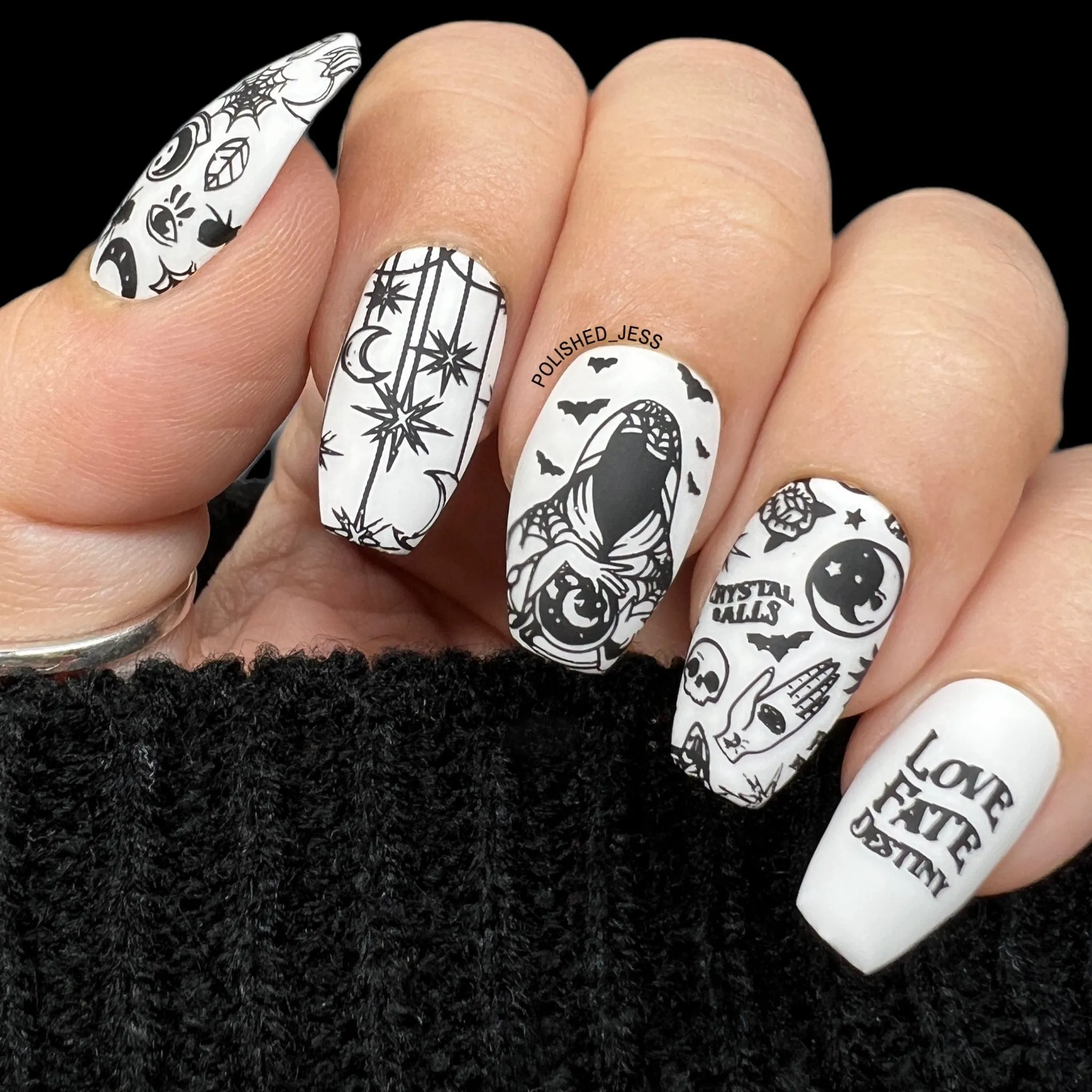 Magical Halloween (M408-M412) - Set of 5 Nail Stamping Plates