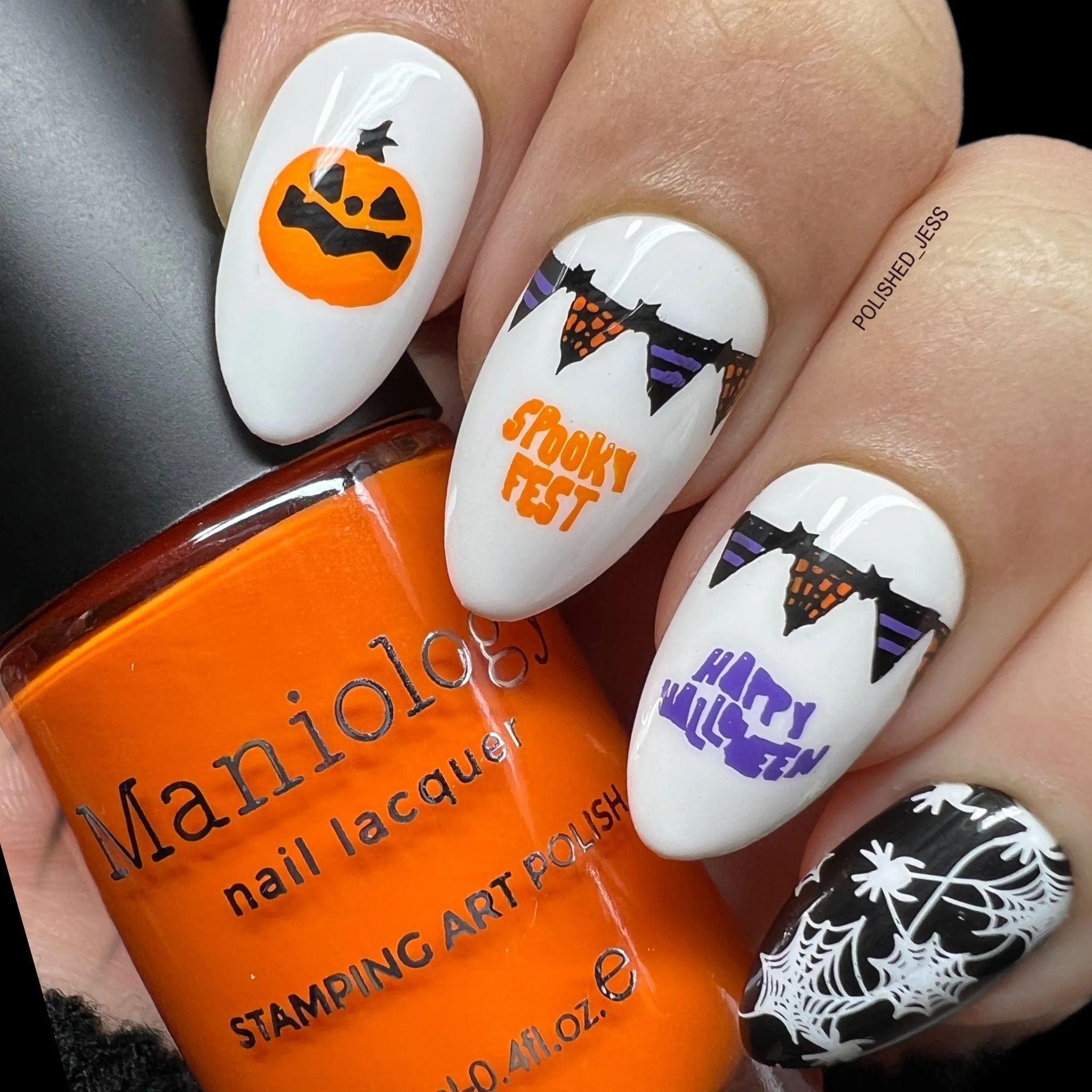 Magical Halloween (M408-M412) - Set of 5 Nail Stamping Plates