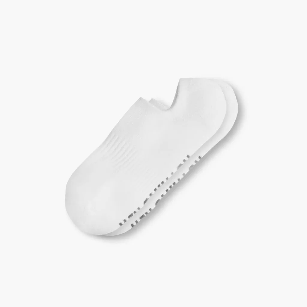 Men's Eco-Friendly No Show Socks | White