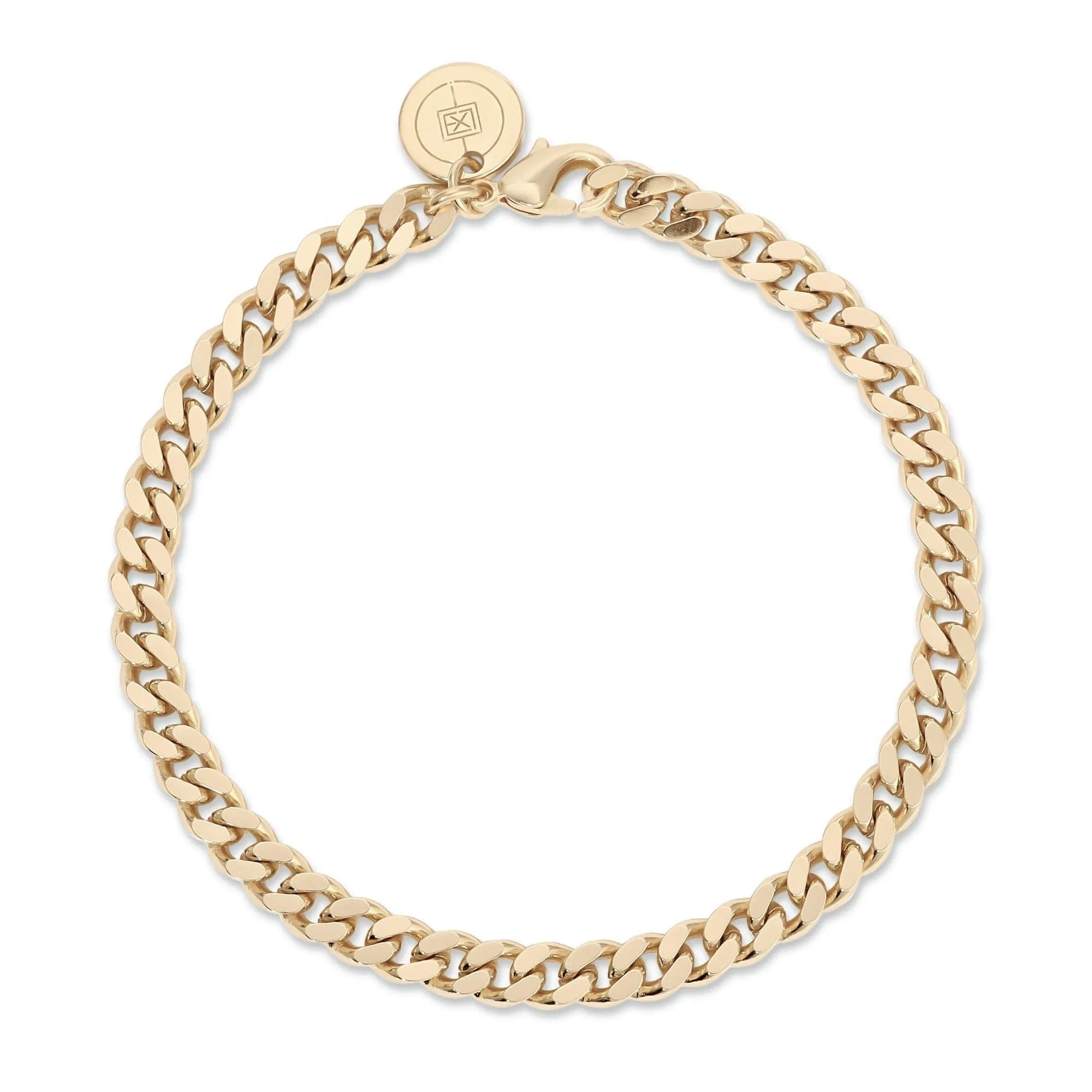 Micro Link Curb Chain Anklet