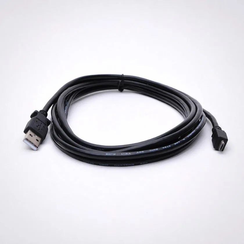 Micro USB Cable - USB 2.0 Type A Male to Micro Male (8in-10ft) - Multipack