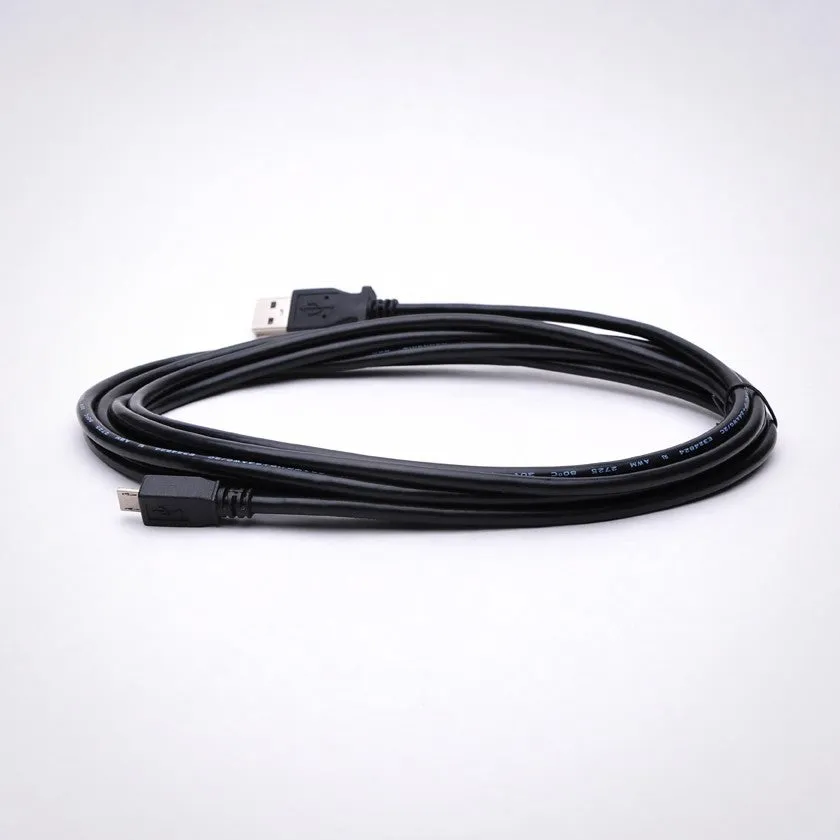 Micro USB Cable - USB 2.0 Type A Male to Micro Male (8in-10ft) - Multipack