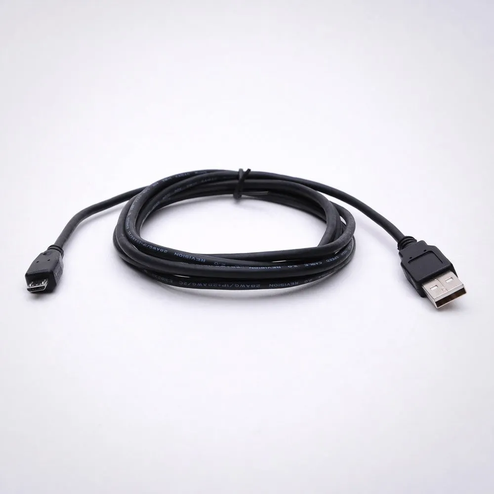 Micro USB Cable - USB 2.0 Type A Male to Micro Male (8in-10ft) - Multipack