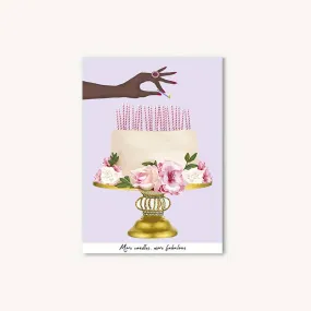 More Candles Birthday Greeting Card