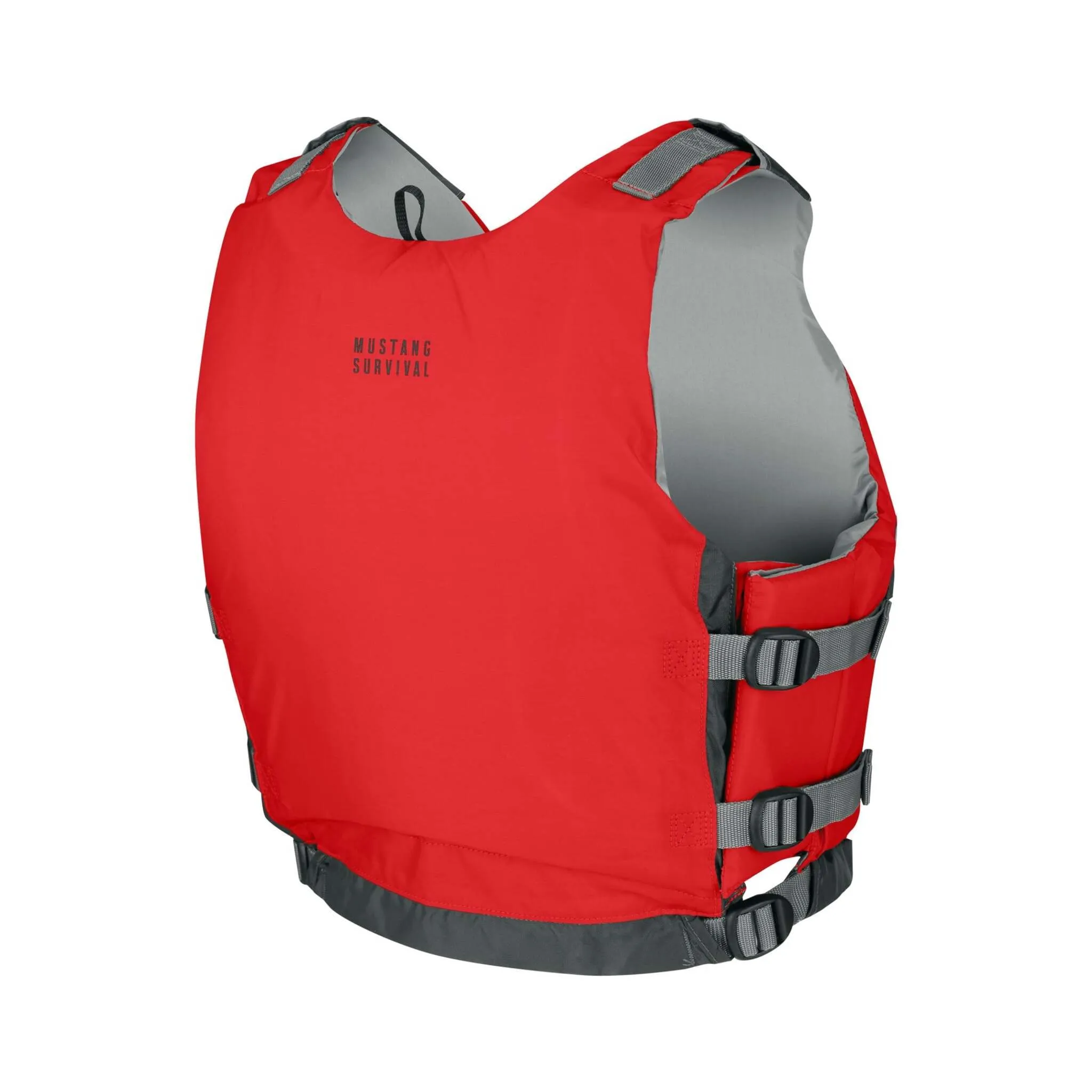 Mustang Survival Reflex Foam Vest - Adjustable Fit, Durable 200D Nylon, Ample Storage, Reflective Trim, Eco-Friendly Foam | Sizes: XS-XXL