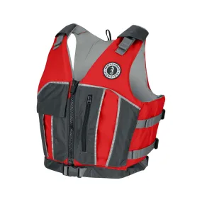 Mustang Survival Reflex Foam Vest - Adjustable Fit, Durable 200D Nylon, Ample Storage, Reflective Trim, Eco-Friendly Foam | Sizes: XS-XXL