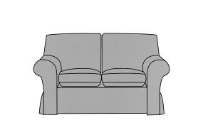 Newport | 2 Seater Extra Loose Cover | Capri Light Grey