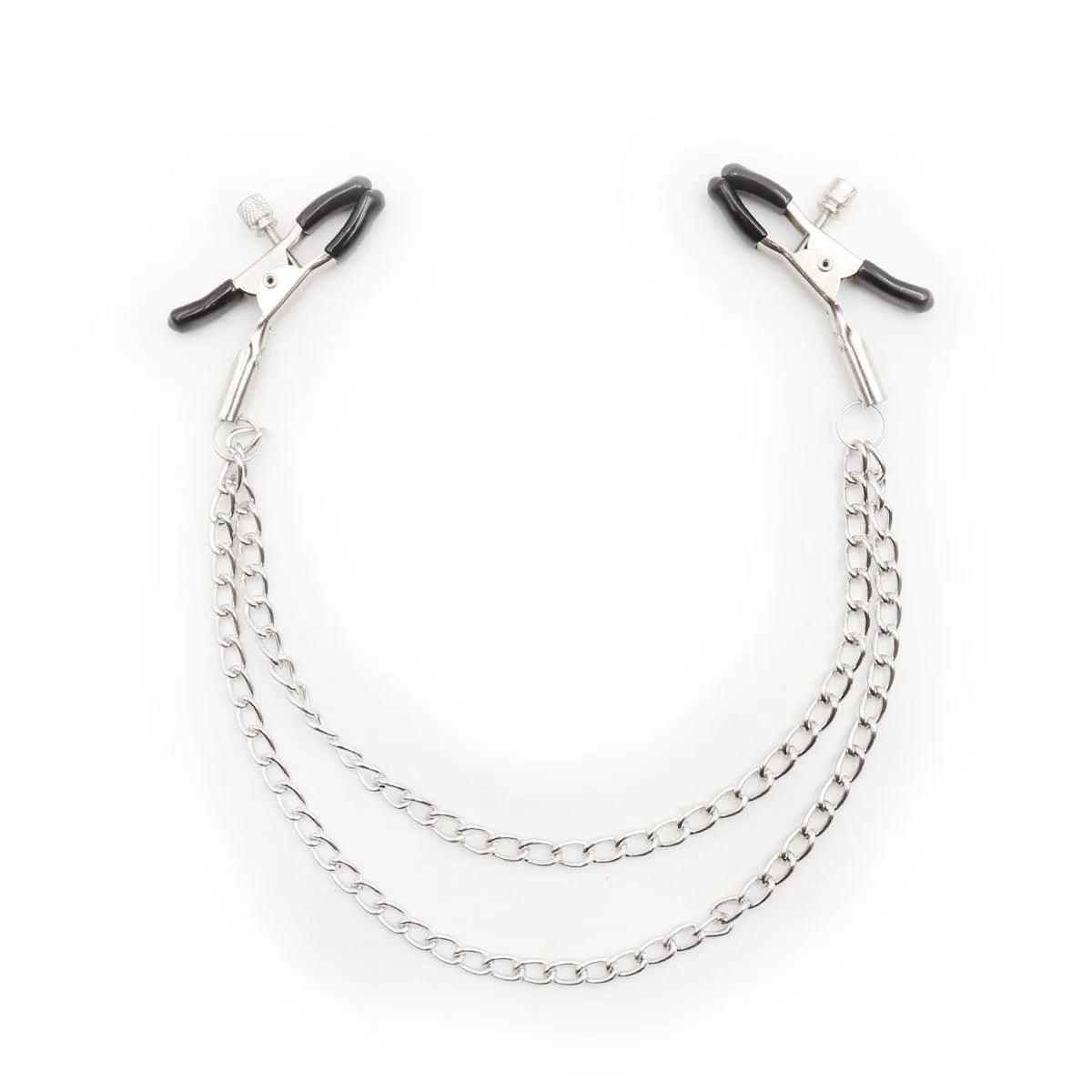 Nipple Clamps Double Chain Alligator Nipple clamps