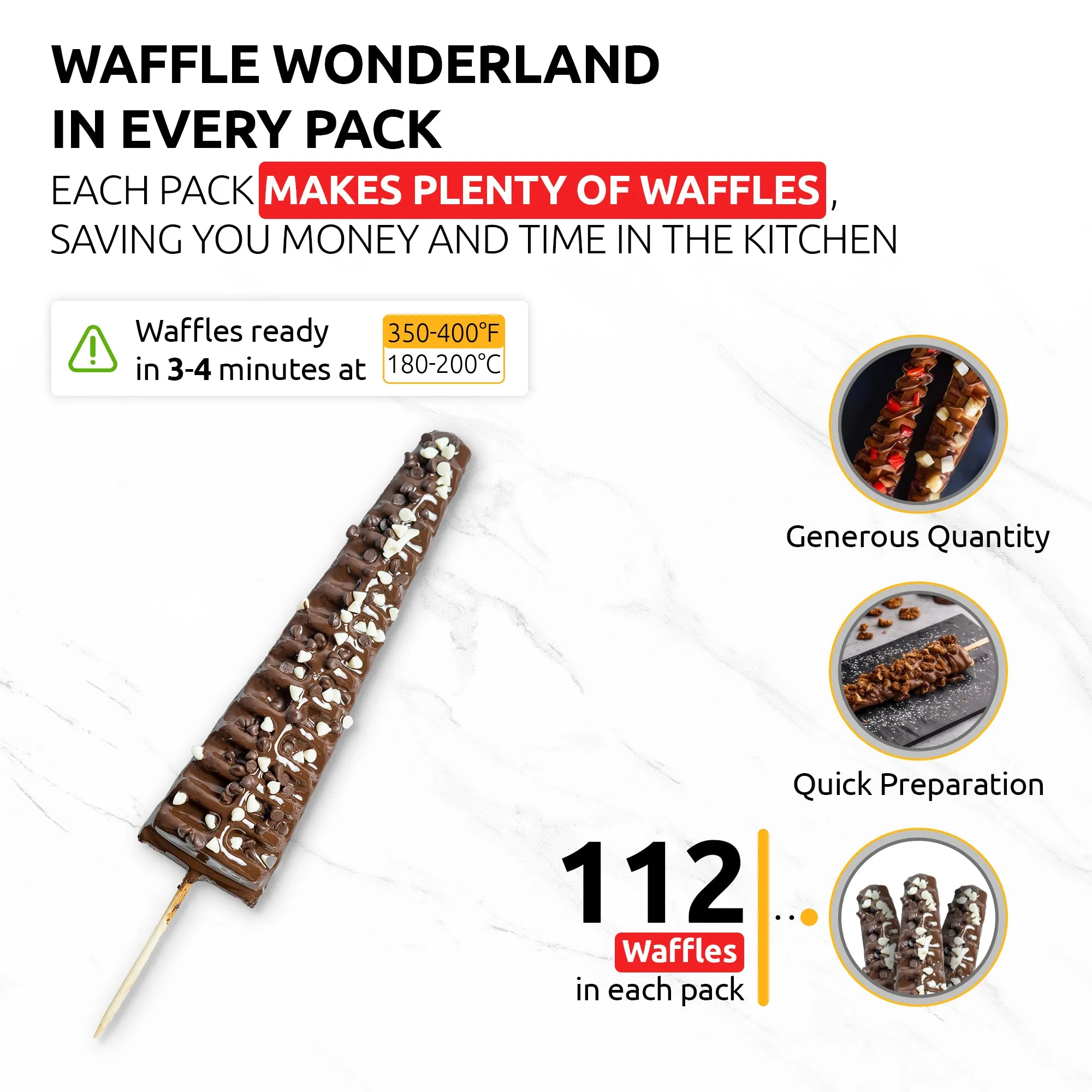 OldSoul Professional Popstick Waffle Mix | Crispy | Batter Mix for Waffles on a Stick