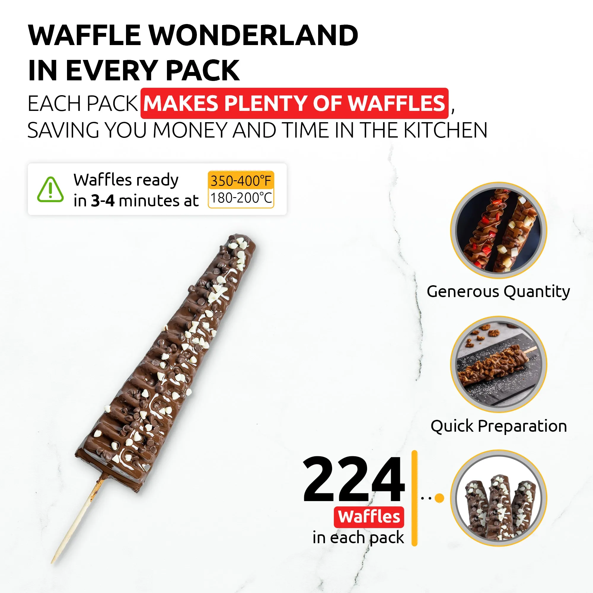 OldSoul Professional Popstick Waffle Mix | Crispy | Batter Mix for Waffles on a Stick
