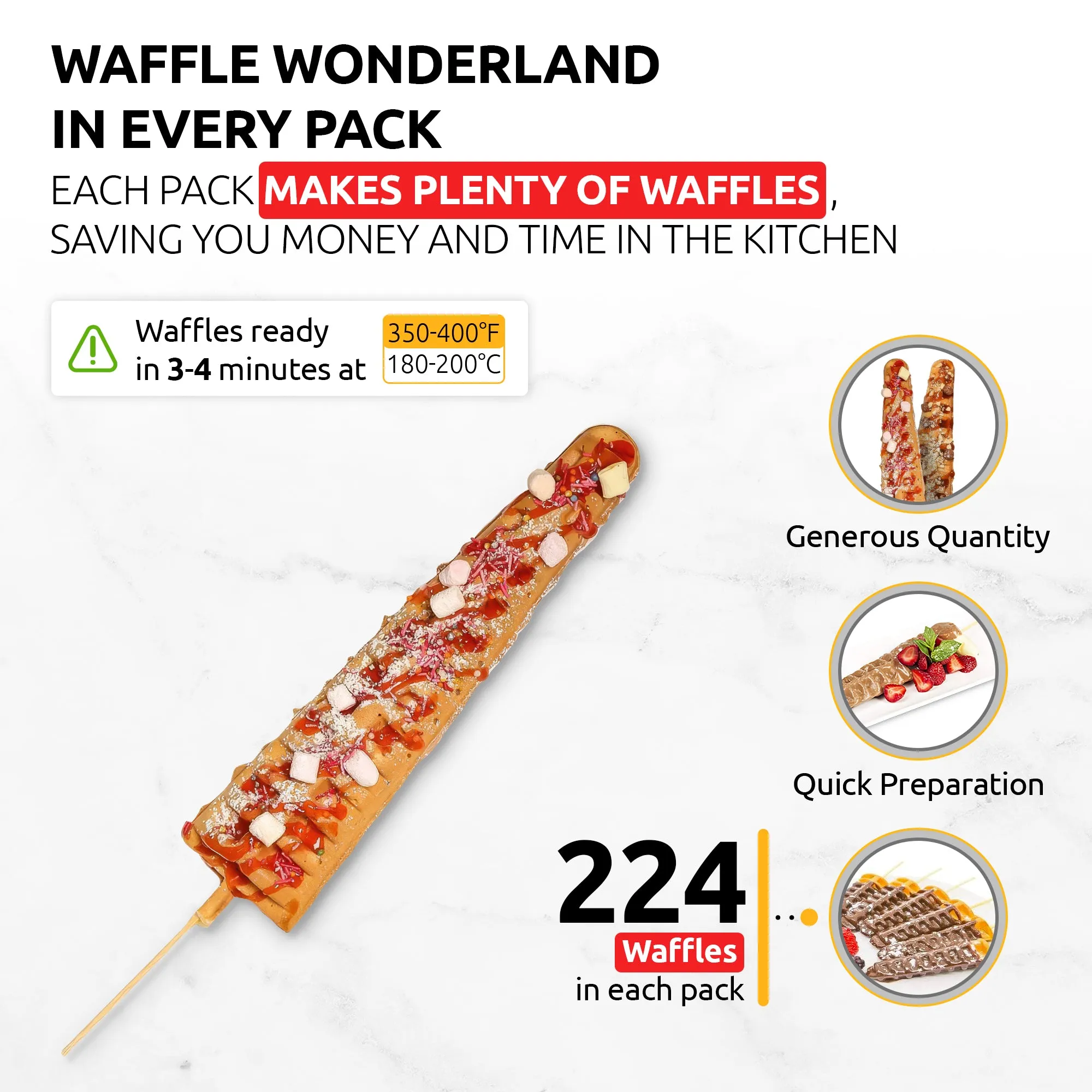 OldSoul Professional Popstick Waffle Mix | Crispy | Batter Mix for Waffles on a Stick