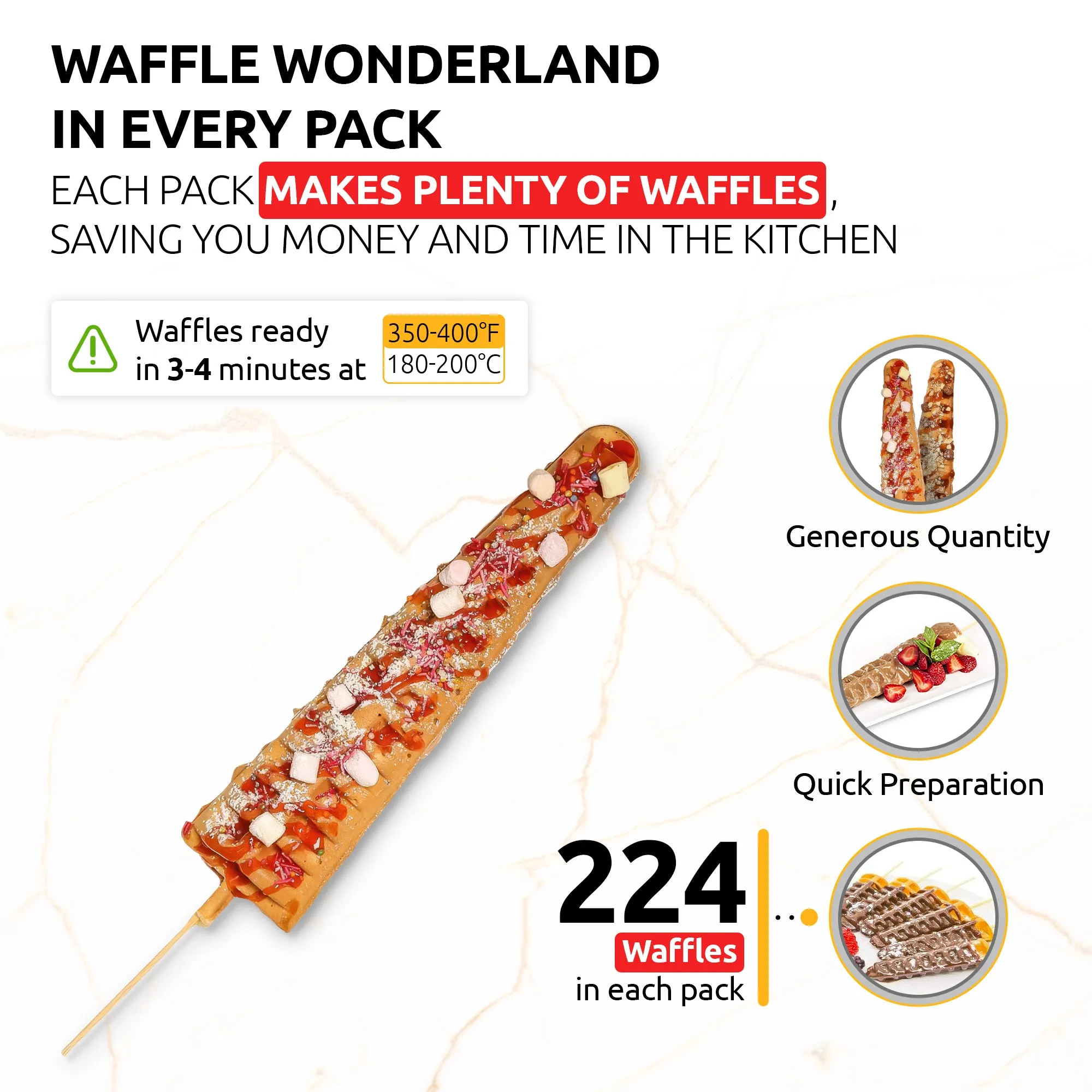 OldSoul Professional Popstick Waffle Mix | Crispy | Batter Mix for Waffles on a Stick