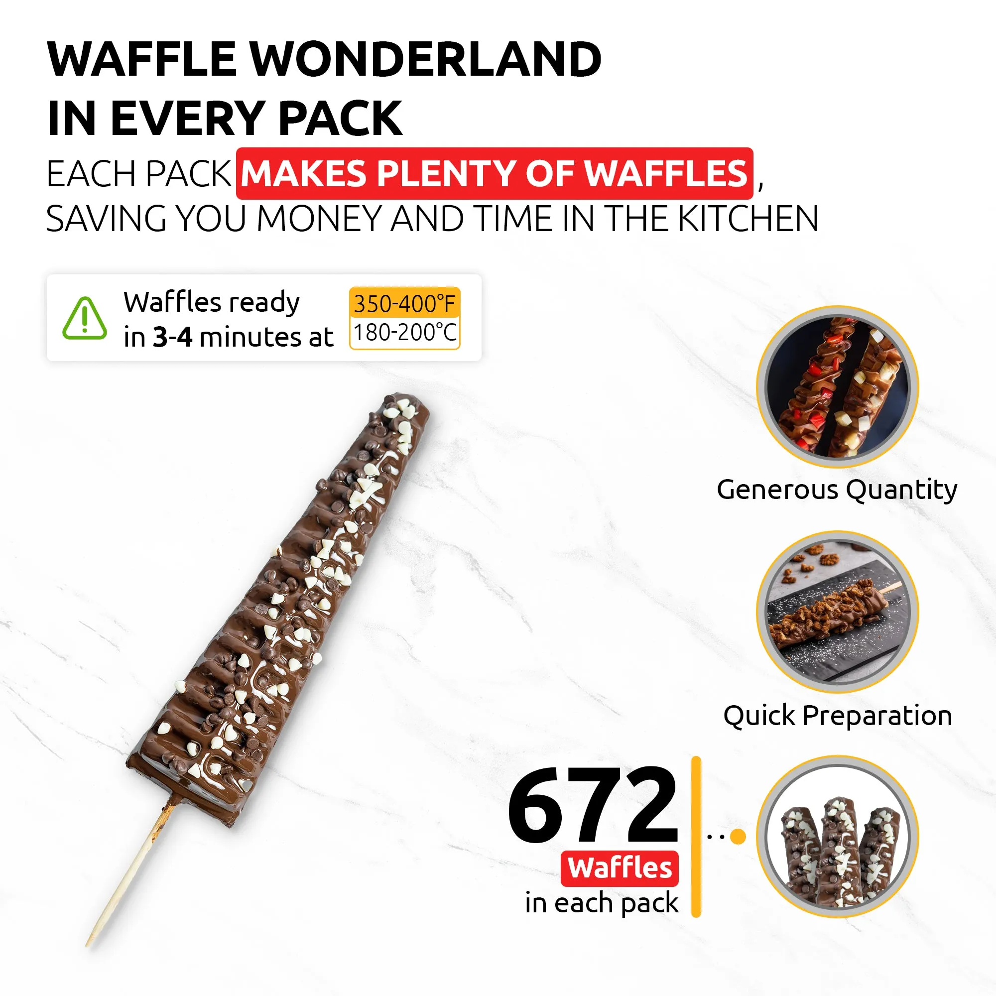 OldSoul Professional Popstick Waffle Mix | Crispy | Batter Mix for Waffles on a Stick