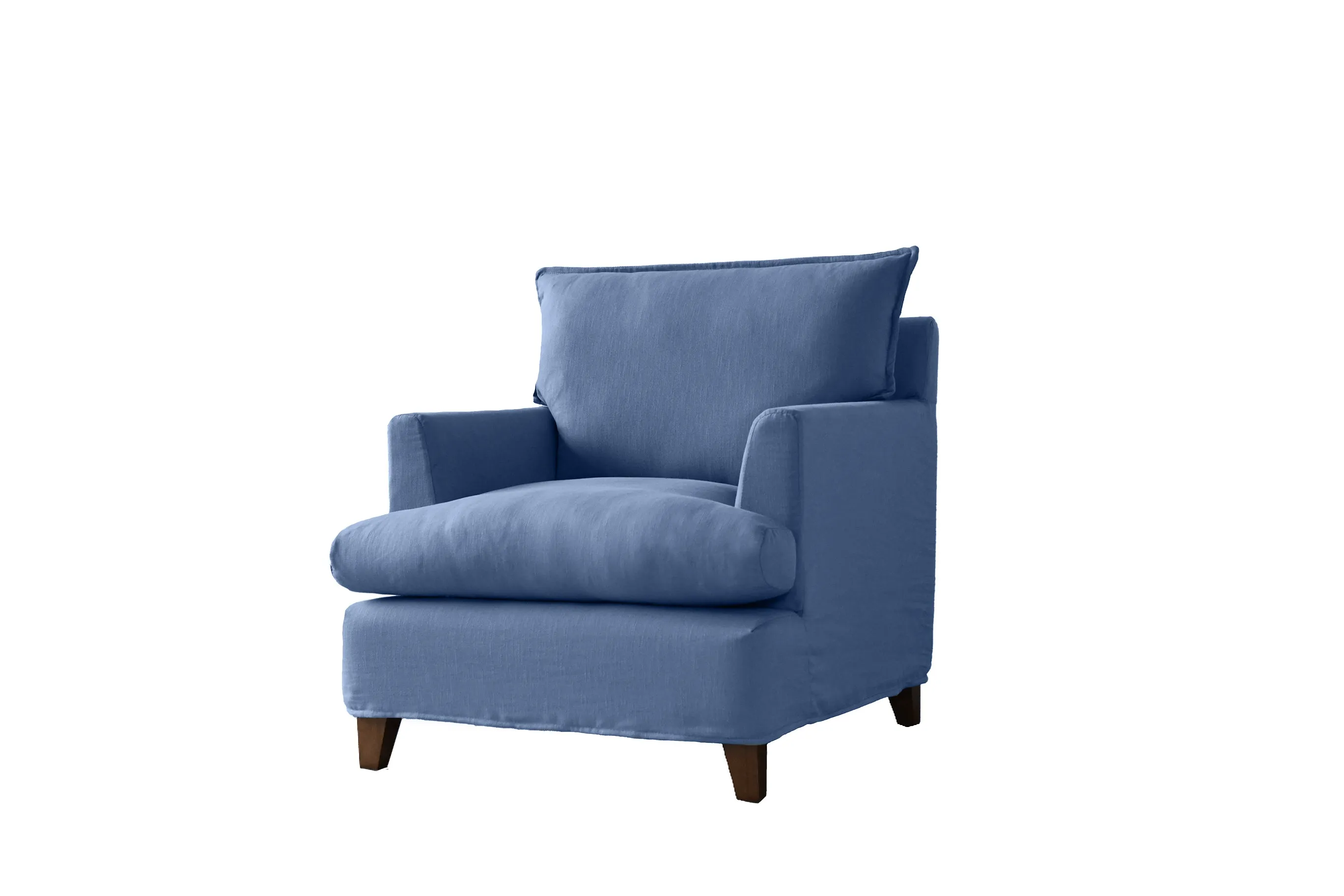 Padstow | Armchair Extra Loose Cover | Capri Blue