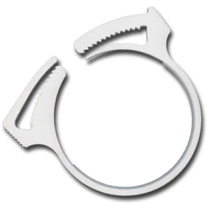 PLASTIC 3/8" SPEEDY HOSE CLAMP (1883)