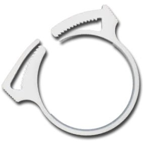 PLASTIC 3/8" SPEEDY HOSE CLAMP (1883)