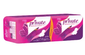 Private Extrathin Night 14 Feminine Pads
