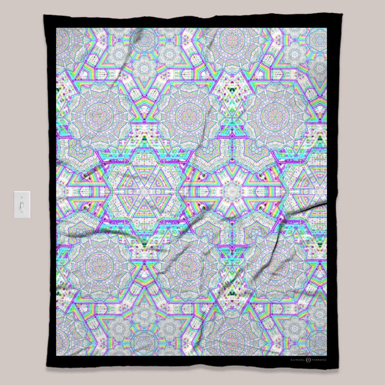 Psychedelic Art Tapestry (UV/RGB, Eco-Friendly, 4 options) | ENON
