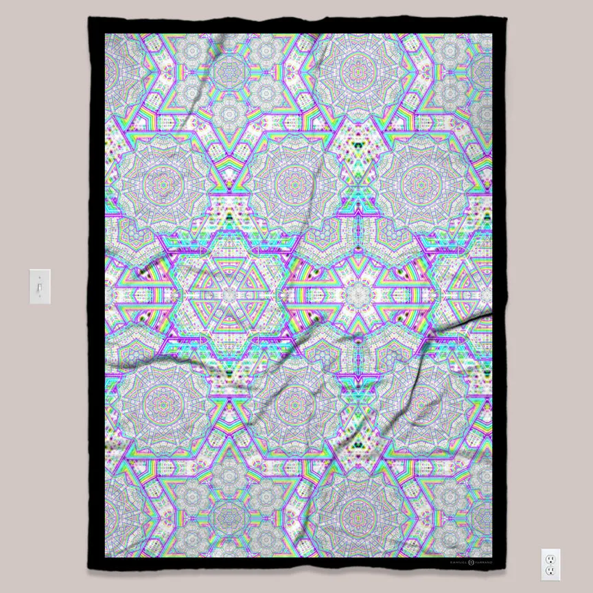 Psychedelic Art Tapestry (UV/RGB, Eco-Friendly, 4 options) | ENON