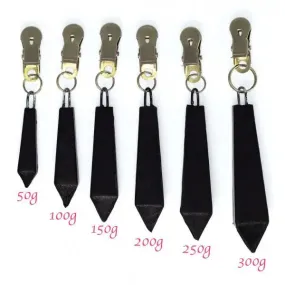 Rimba Stainless Steel Long Nipple Clamps with 250g Weights