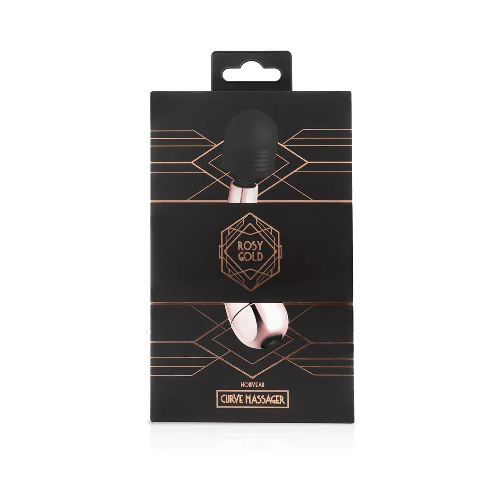 Rosy Gold Nouveau Mini Curve Massager
