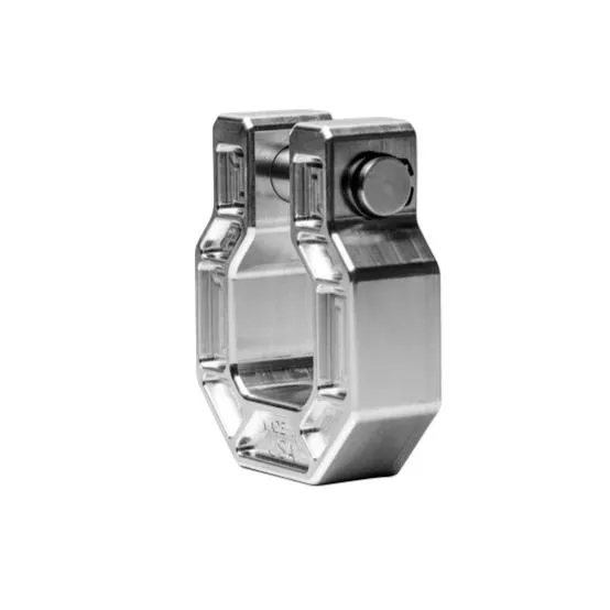 Royal Show Shackle - PAIR - D Ring Hook - BILLET (Royal Hooks) RAW