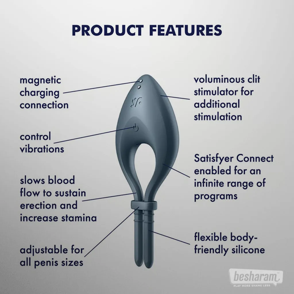 Satisfyer Bullseye App Controlled Cock Ring