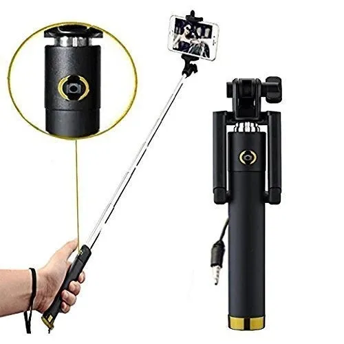 Selfie Sticks Box with Aux Wire for All Smart Phones - H01407