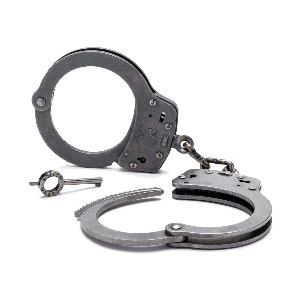 Smith & Wesson Model 103 Chain-Linked Stainless Steel Handcuffs