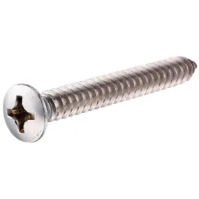 Stainless Steel Oval Head Phillips Sheet Metal Screw