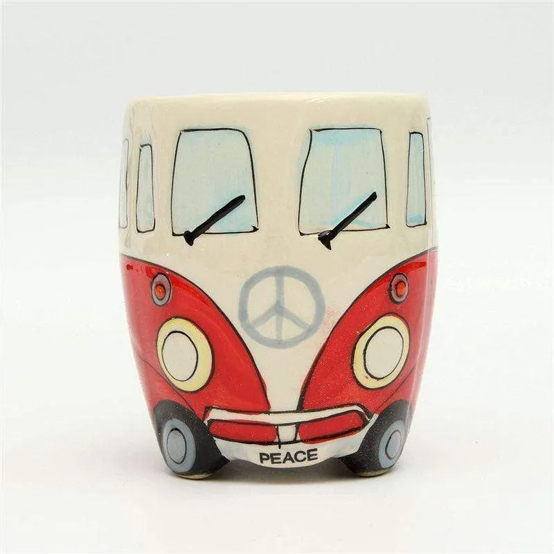 Vibrant Hippie Bus Coffee Mug – Eco-Friendly Ceramic