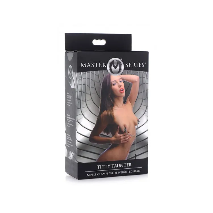 Weighted Beaded Nipple Clamps