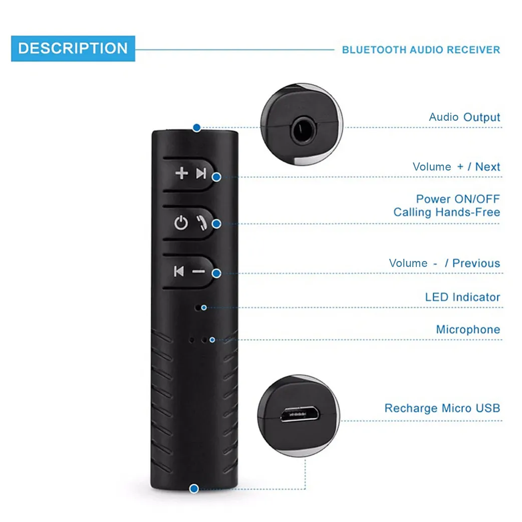 Wireless Bluetooth Receiver - H02893