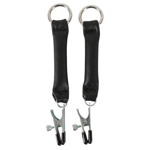 Zapo Nipple Clamps with Wide Adjustable Pressure Clips